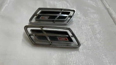 1962 Mopar emblema Dodge 880 acabamento ornamental moldura painel de moldagem cromado - Imagem 1 de 4