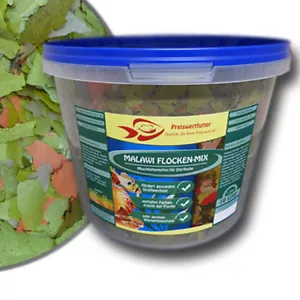 Malawi Flocken-Mix 10L Eimer 1,6 kg Futter Cichlidenfutter Fischfutter Aquarium - Bild 1 von 1