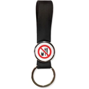 No Food or Drink Silicone Loop Key Ring (35mm x 120mm) - Picture 1 of 8
