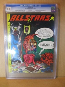 All Stars 2 CGC 8.5 W Griffin Crumb Ditko 1970 San Francisco Underground Comix! - Picture 1 of 7
