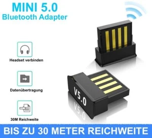 Bluetooth USB Adapter Stick Dongle Empfänger EDR für Windows PC Laptop Nano - Bild 1 von 5