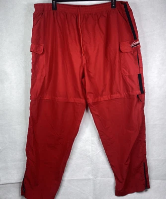 Pantalones convertibles vintage Team Starter Indiana University Hoosiers cortavientos Foto 1 de 4
