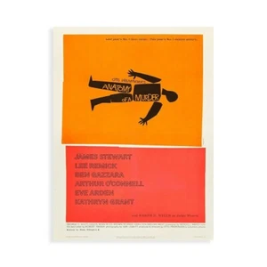 Stampa su Tela su Carta Poster o Quadro Anonymous Anatomy Of A Murder - Foto 1 di 2