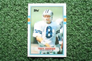 Troy Aikman 1989 Topps Traded #70T Rookie
