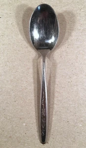 Vtg. Stanley Roberts STRATO ROSE STAINLESS Japan Replacement Dinner/Soup Spoon - Picture 1 of 4