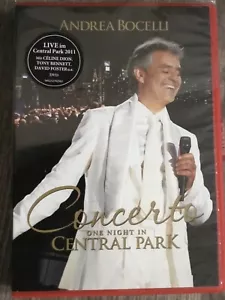 ANDREA BOCELLI Concerto, One Night in Central Park (Blue Ray DVD) like new i - Picture 1 of 3