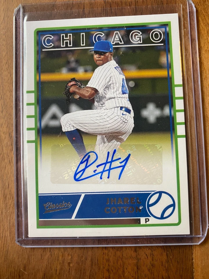 A60,642 - 2020 Classics Autographs #9 Jharel Cotton - Image 1 of 1