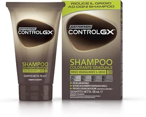 Just For Men Control GX Shampoo Colorante Uomo | Gradually Reduces Gray Hair | M - Foto 1 di 6