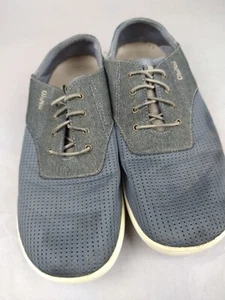 Zapatos Olukai Para Hombres 9 Nohea Moku Gris Malla Correa Elástica Sin Cordones Informales Barco - Imagen 1 de 8