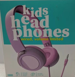 Edelsteine kabelgebundene On-Ear-Kopfhörer, kabelgebunden, VoLUME LIMITIERT, KINDER ROSA LAUTSTÄRKEBEGRENZUNG - Bild 1 von 3