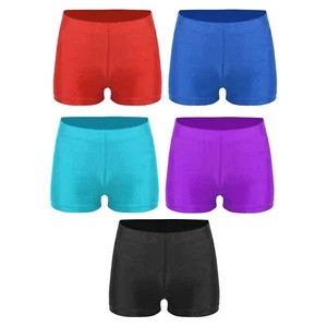 Kids Boys Boyshorts Safety Shorts Competition Bottoms Cycling Dancewear Yoga - Picture 1 of 65