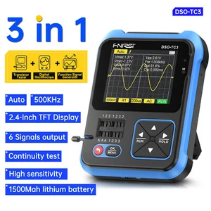 Osciloscopio digital DSO-TC3 función probador de transistores generador de señal 3 en 1 - Imagen 1 de 8