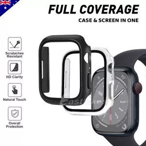 For Apple Watch Ultra 10 9 8 SE 7 6 5 4 40/44/41/45/49 Screen Protector Case - Picture 1 of 18