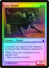 Gate Hound FOIL Ravnica: City of Guilds NM White Common MAGIC CARD ABUGames