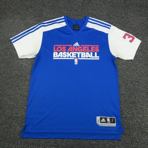 Los Angeles Clippers Adidas Shirt Adult Large Blue & White Blake Griffin 32 Cover