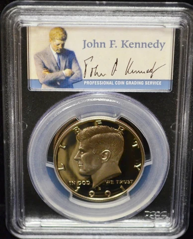 1991-S Kennedy Half Dollar PCGS Cert PR 70 DCAM #J504 Cover