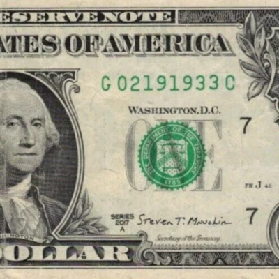 Fancy Serial Number TRUE Birthday Note 02191933 February 19, 1933 MM/DD/YYYY - Image 1 of 3