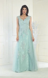 Besticktes Kleid für besonderen Anlass A-Linie - Bild 1 von 17