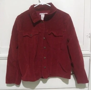 AMI A.M.I. Red Jacket Womens Large Button Up - Picture 1 of 5