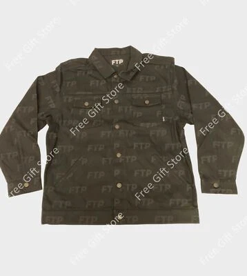 FTP All Over Denim Jacket Black - Image 1 of 3