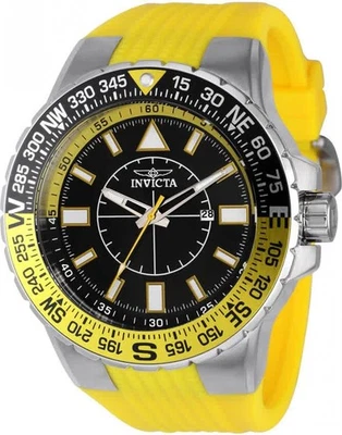 Reloj para hombre Invicta Aviator cuarzo esfera negra 36981 Foto 1 de 2