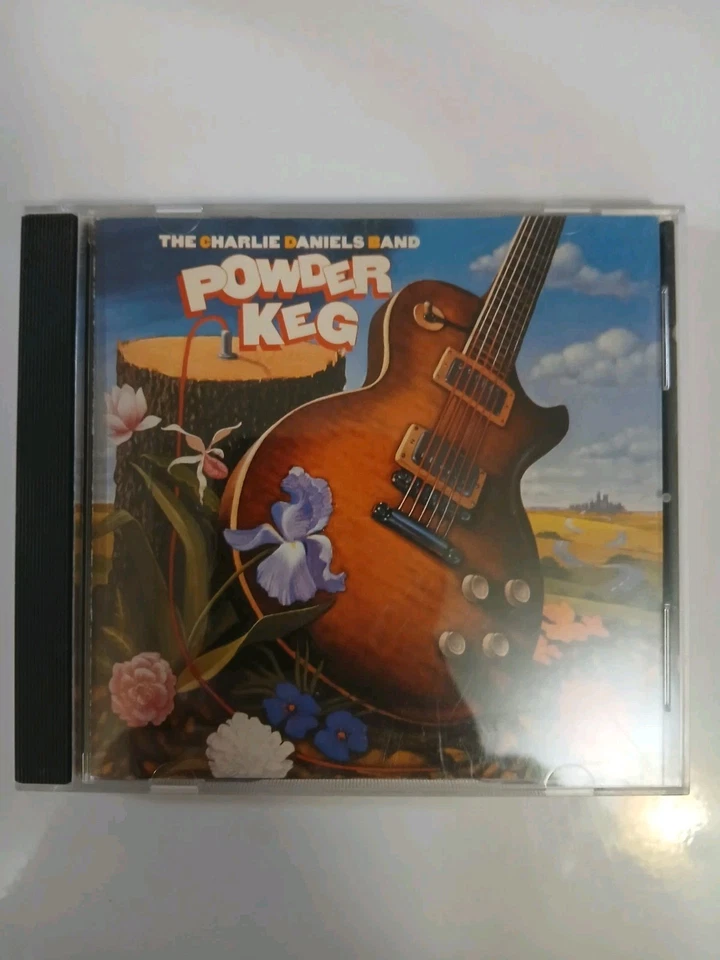 CD: The Charlie Daniels Band - Powder Keg (1987, Epic) Bogged Down  Disc VG+ OOP Foto 1 de 4