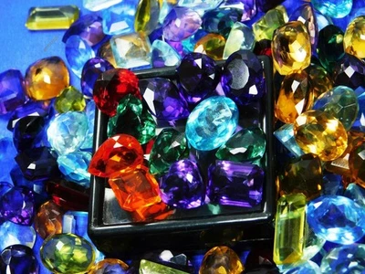 1000 Ct A++ CERTIFIED Gem Topaz Loose Gemstone Mix Colors & Shapes - Image 1 of 4
