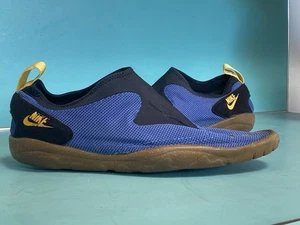 Vintage Nike Aquasock Schuhe Surf Scuba 1980er 1990er OG Herren 13 blau sonnengelb Sandalen - Bild 1 von 14