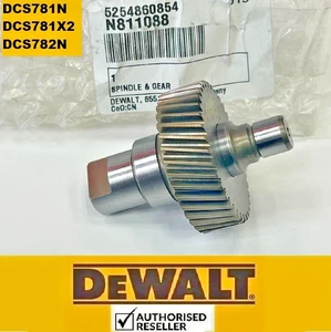 Genuine Dewalt N811088 Spindle & Gear for DCS781N DCS781X2 DCS782N - Picture 1 of 3