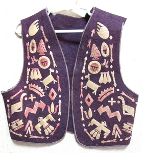 Vintage Child's Western Vest - Picture 1 of 7