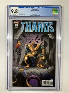 THANOS #13 CGC 9.8 2nd print 1st App Cosmic Ghost Rider Marvel 2018 - Picture 1 of 4