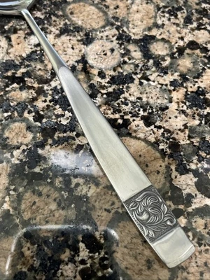 National Silver Co. BLACK ROSE Stainless Satin Handle YOUR CHOICE Flatware Japan - Image 1 of 3