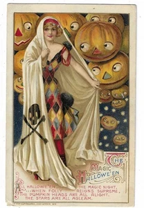 Cartolina Winsch Halloween Magia Halloween - Foto 1 di 2