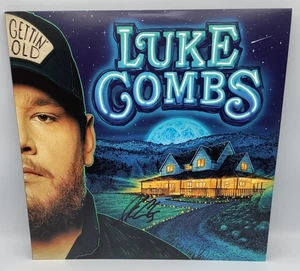 Luke Combs Gettin 'altes signiertes Vinyl UG COA Country Star schnelles Auto - Bild 1 von 3
