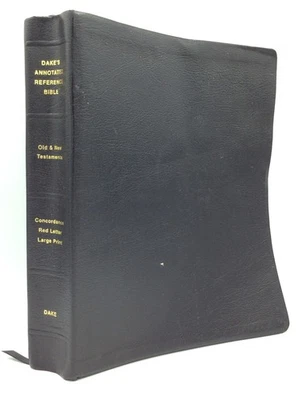 DAKE'S ANNOTATED REFERENCE BIBLE - 2020 - large print - leath - King James - Image 1 of 4