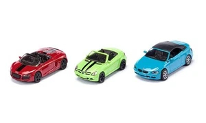 SIKU 6314 MINIATURA JUEGO DE COCHES CONVERTIBLES - Imagen 1 de 1