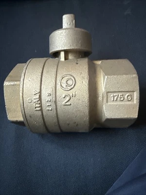 Italy Brass Ball Valve 2-Inch 175G - Image 1 of 4