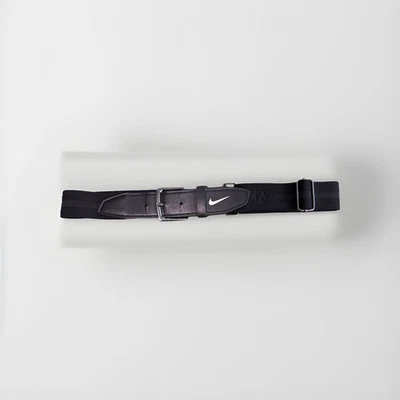 Nike Youth 3.0 Baseball Belt Black | White Onesize Adjustable Stretch - Image 1 of 4