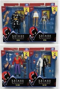 McFarlane Batman the Animated Series Wave 3 Maxie Zeus Komplettsatz 4 Stück - Bild 1 von 17