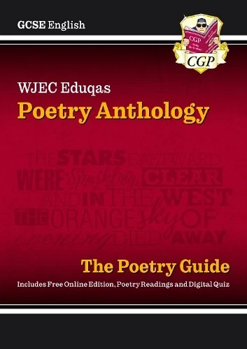 CGP Books GCSE English WJEC Eduqas Anthology P (Mixed Media Product) (UK IMPORT) - Image 1 of 1