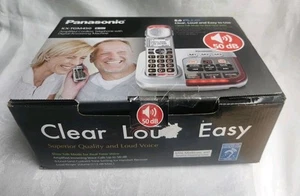 NEW~ Panasonic KX-TGM450S Amplified Cordless Phone And Answering Machine - Picture 1 of 4