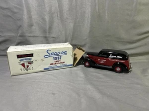 Liberty Classics SNAP-ON 1937 CHEVY SEDAN DELIVERY Coin Bank 1:25 Scale Diecast - Picture 1 of 7