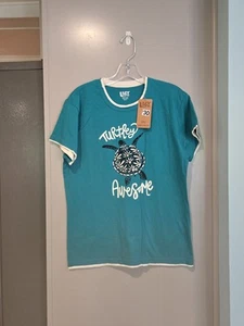 Lazy One Pajama Shirt Turtle, NWT, Size Small - Picture 1 of 4
