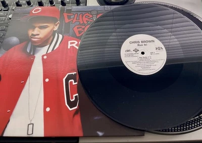 Chris Brown - Run It Original 2005 Press 12" PROMO In Picture Cover NM/NM Foto 1 de 3