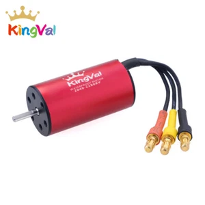 ENVÍO A EE. UU. KingVal 2040 eje de motor sin escobillas impermeable 2,3 mm para coche de radiocontrol 1/16 1/18 - Imagen 1 de 12