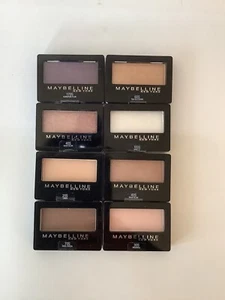 Lot Of 8 Maybelline New York Expert Wear Eye Shadow Makeup - Picture 1 of 5