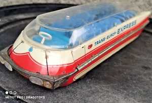 VINTAGE SPACE BUS SPIELZEUG TRANS EUROP EXPRESS REIBUNG MSB DEUTSCHLAND DDR DDR DDR FUNKTIONIERT - Bild 1 von 24