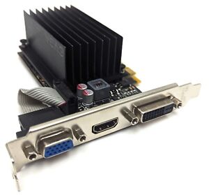 EVGA NVIDIA GeForce GT 720 1GB DDR3 VGA HDMI DVI Graphics Card (01G-P3-2722-KR)