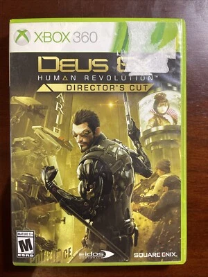 Deus Ex: Human Revolution - Director's Cut (Microsoft Xbox 360, 2013) No Manual - Image 1 of 4
