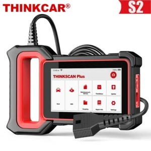 THINKCAR Thinkscan Plus S2 OBD2 Scanner Car ABS SRS ECM Diagnosis Oil DPF Reset - Picture 1 of 6